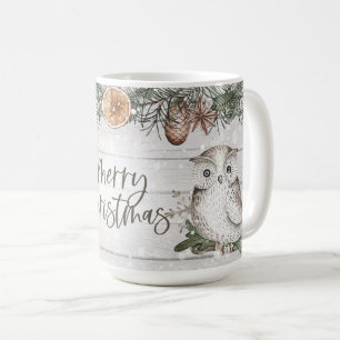 Whimsical Woodland Owls Coffee Mug