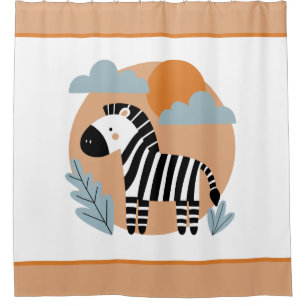 Whimsical Zebra Scandinavian Influenced