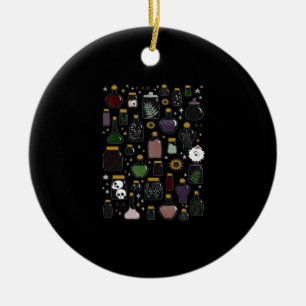 Whimsigoth Apothecary Classic Ceramic Ornament