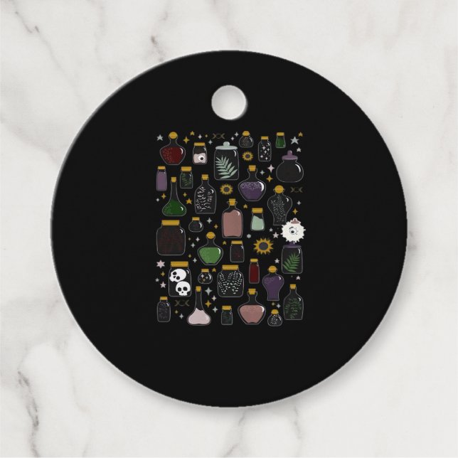 Whimsigoth Apothecary Classic Favour Tags (Front)