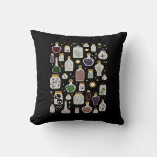 Whimsigoth Apothecary For Lights Throw Pillow