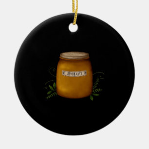 Whimsigoth Apothecary Jar Ceramic Ornament