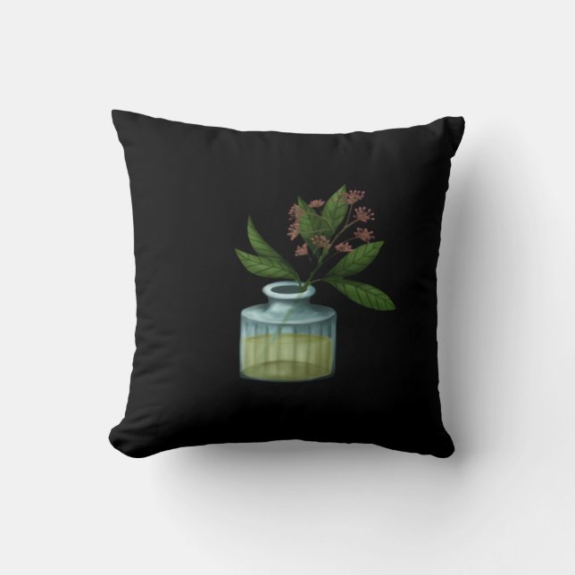 Whimsigoth Apothecary Vase Classic Throw Pillow (Front)