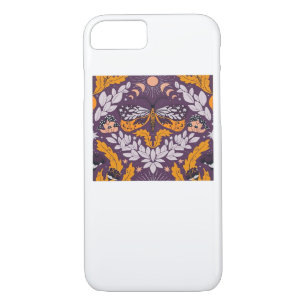 Whimsigoth Butterfly Florals - Purple, Lavender An Case-Mate iPhone Case