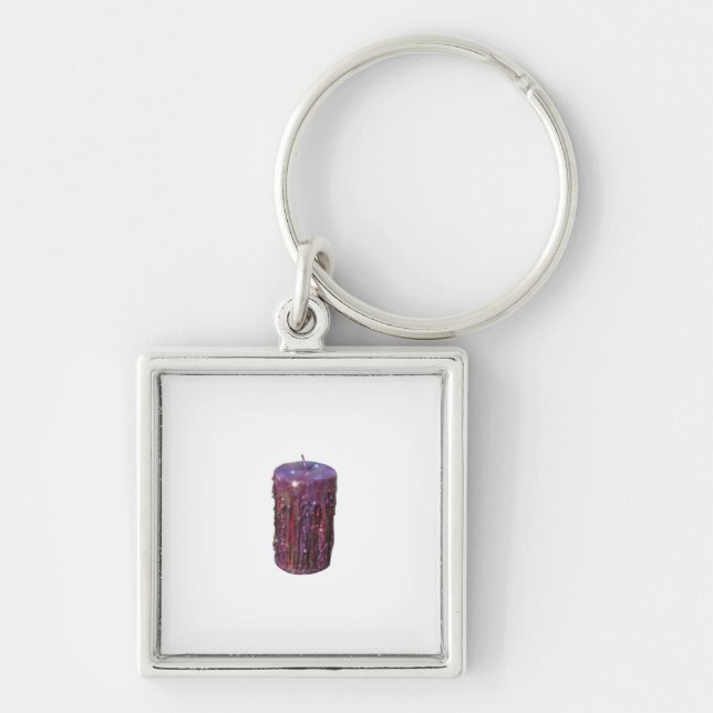 Whimsigoth Candle Classic Keychain (Front)