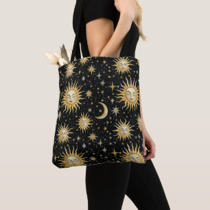 Whimsigoth Celestial Tote Bag