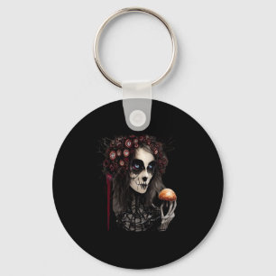 Whimsigoth – Classic Moons and Haunted Gardens Keychain