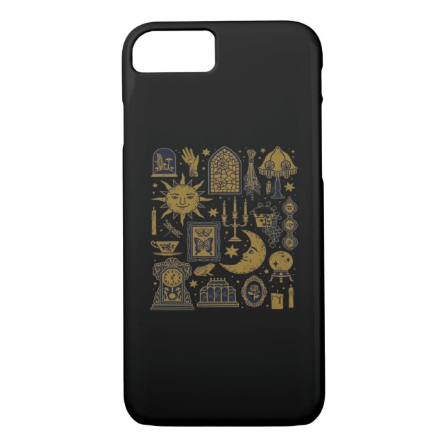 Whimsigoth Classic – Mystical Moons & Forest Case-Mate iPhone Case (Back)