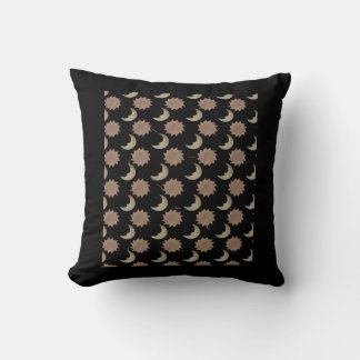 Whimsigoth Clouds Graphic Throw Pillow