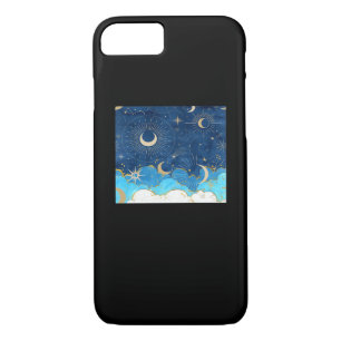 Whimsigoth Clouds Sun Moon Witchy Classic Case-Mate iPhone Case