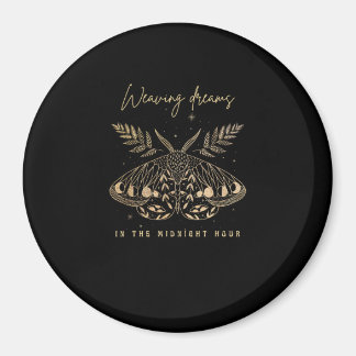 Whimsigoth Cottagecore Goblincore Mystical Moth Go Magnet