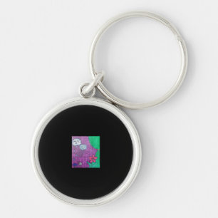Whimsigoth Design For Halloween Keychain