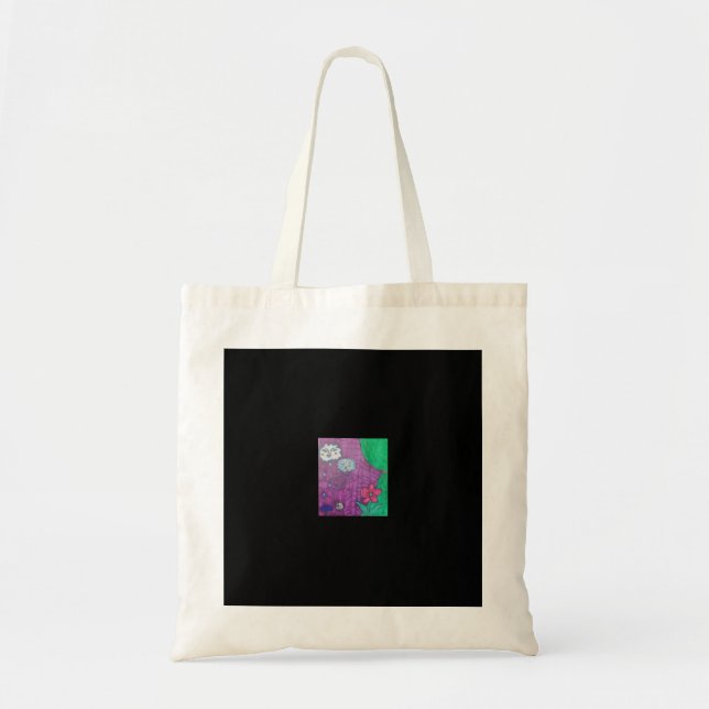Whimsigoth Design For Halloween Tote Bag (Front)