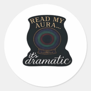 Whimsigoth Fantasy – Mystical Forests, Moons & Mag Classic Round Sticker