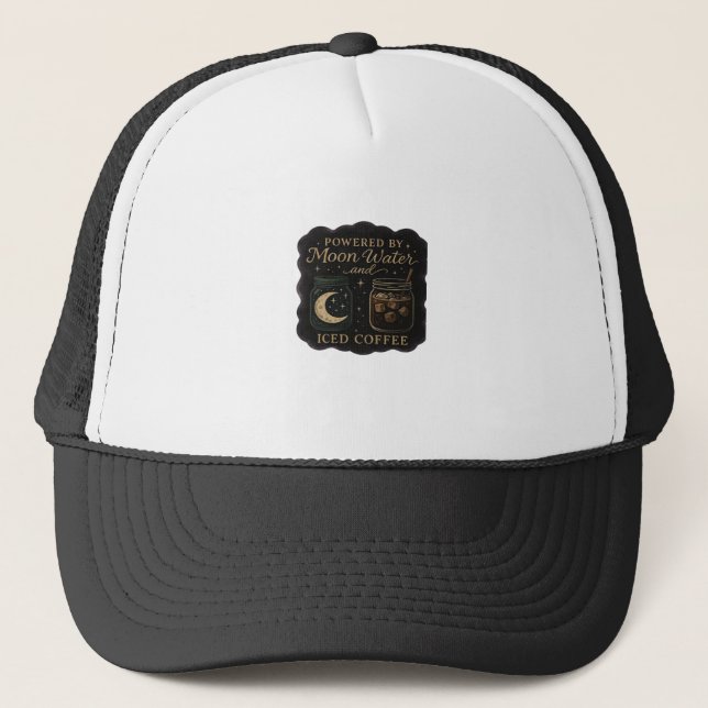 Whimsigoth Fantasy – Mystical Forests, Moons & Mag Trucker Hat (Front)