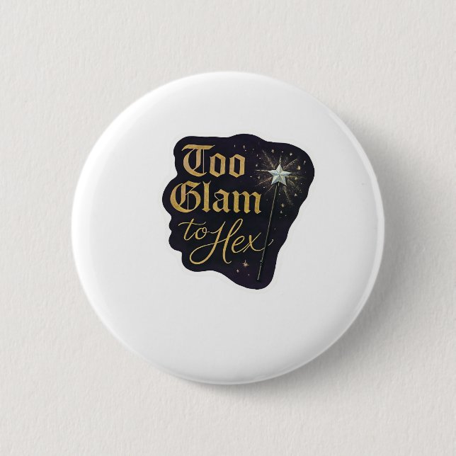 Whimsigoth Fantasy Mystical Forests, Moons & Magic 2 Inch Round Button (Front)