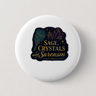 Whimsigoth Fantasy Mystical Forests, Moons & Magic 2 Inch Round Button