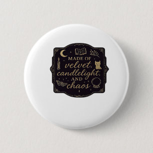 Whimsigoth Fantasy Mystical Forests, Moons & Magic 2 Inch Round Button