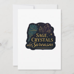 Whimsigoth Fantasy Mystical Forests, Moons & Magic Holiday Card