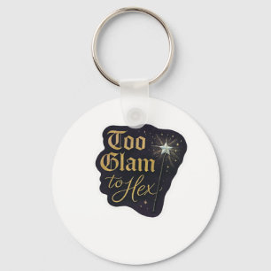 Whimsigoth Fantasy Mystical Forests, Moons & Magic Keychain
