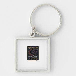 Whimsigoth Fantasy Mystical Forests, Moons & Magic Keychain
