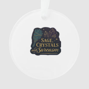 Whimsigoth Fantasy Mystical Forests, Moons & Magic Ornament