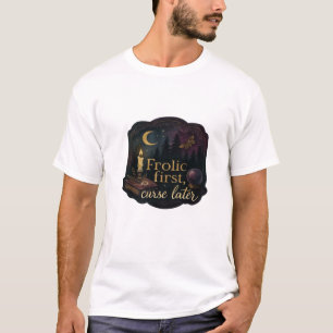 Whimsigoth Fantasy Mystical Forests, Moons & Magic T-Shirt