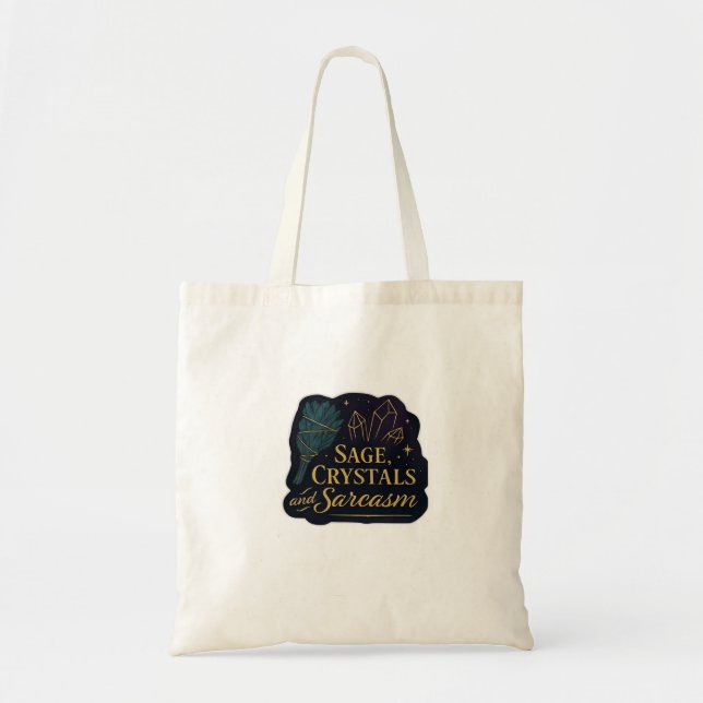 Whimsigoth Fantasy Mystical Forests, Moons & Magic Tote Bag (Front)
