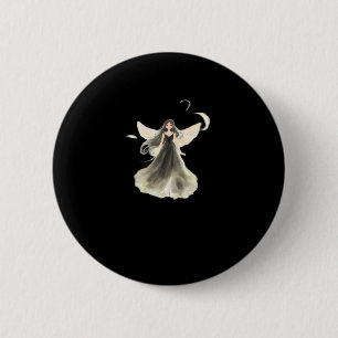 Whimsigoth Girl Dark Fairy Aesthetic With Vibes Cl 2 Inch Round Button