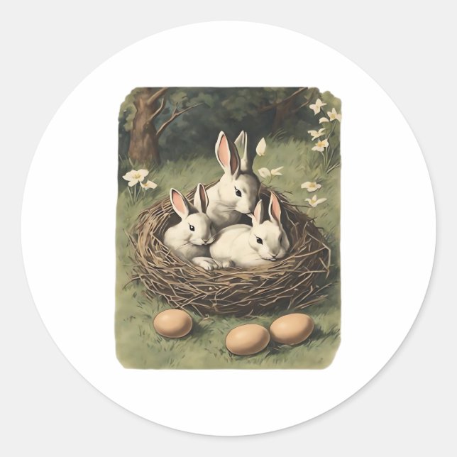 Whimsigoth Goth Decor Heckinfarout Classic Classic Round Sticker (Front)