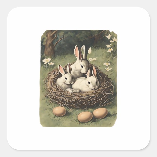 Whimsigoth Goth Decor Heckinfarout Classic Square Sticker (Front)