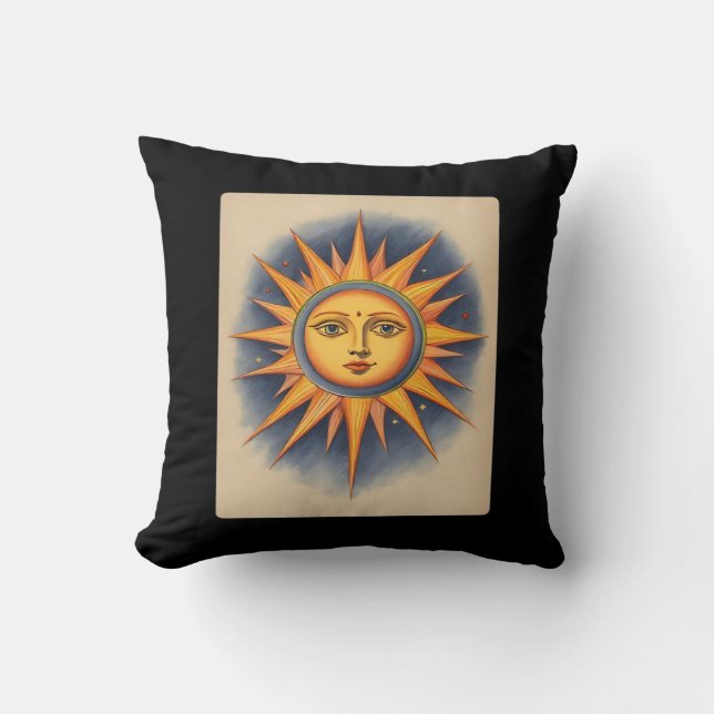Whimsigoth Goth Wall Art 90s Decor HECKINFAROUT Sl Throw Pillow (Front)