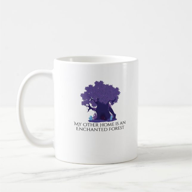 Whimsigoth Ink – Mystical Forests, Moons & Magic A Coffee Mug (Left)