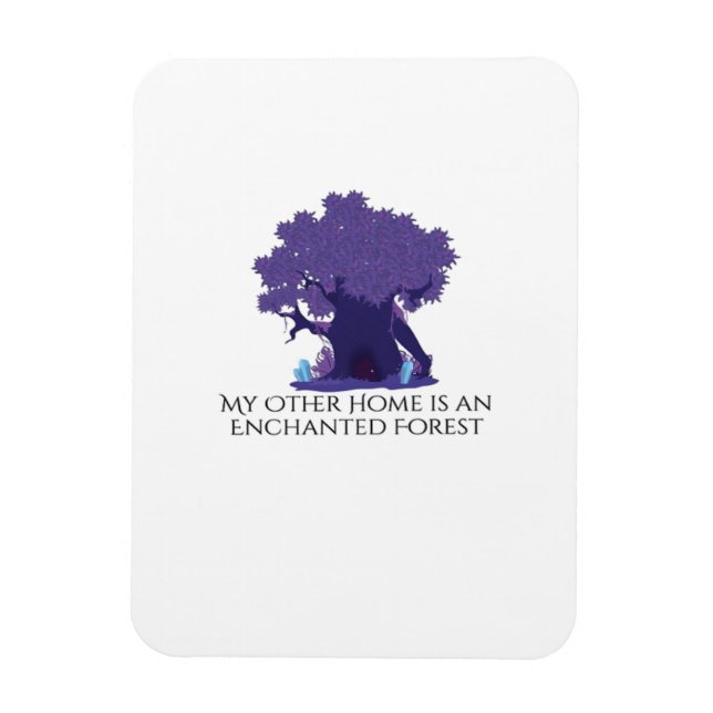 Whimsigoth Ink – Mystical Forests, Moons & Magic A Magnet (Vertical)