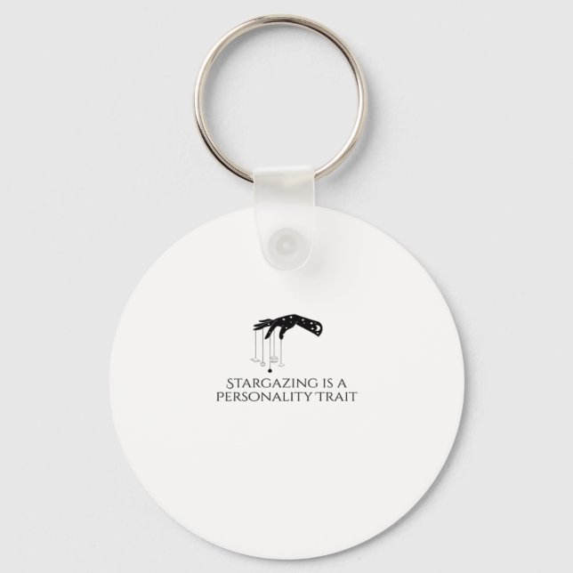 Whimsigoth Ink – Mystical Forests, Moons  Magic Cl Keychain (Front)