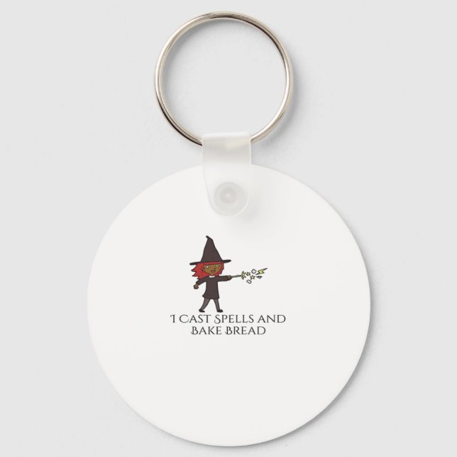 Whimsigoth Ink – Mystical Forests, Moons  Magic Cl Keychain (Front)