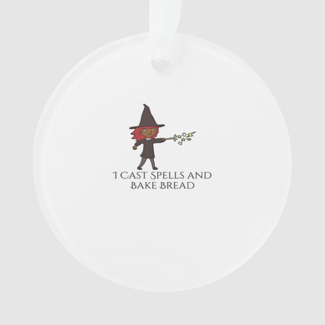 Whimsigoth Ink – Mystical Forests, Moons  Magic Cl Ornament (Front)