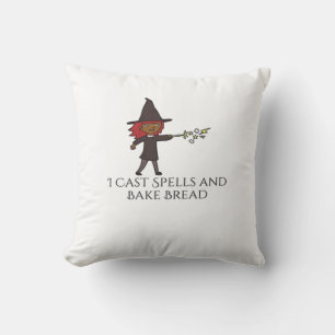 Whimsigoth Ink – Mystical Forests, Moons  Magic Cl Throw Pillow