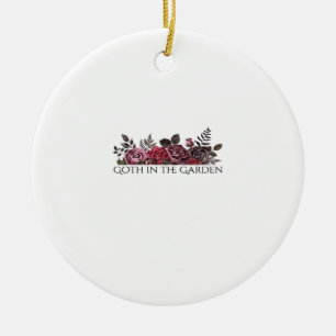 Whimsigoth Ink – Mystical Forests, Moons Magic Cla Ceramic Ornament