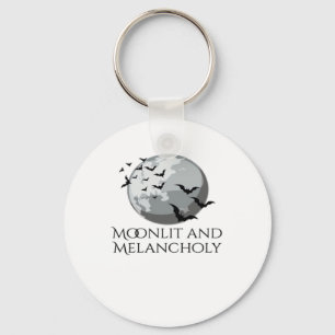 Whimsigoth Ink – Mystical Forests, Moons Magic Cla Keychain