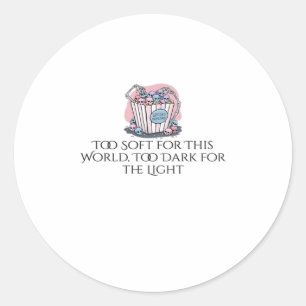 Whimsigoth Ink – Mystical Forests, Moons & Magic E Classic Round Sticker