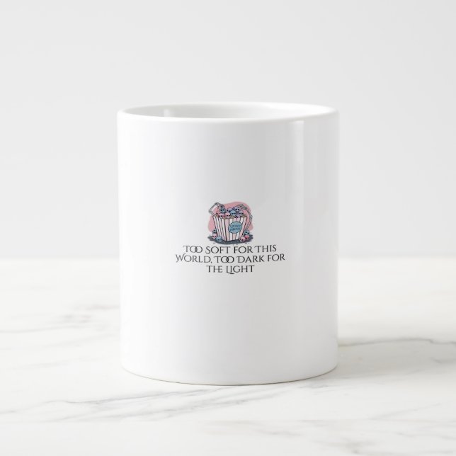 Whimsigoth Ink – Mystical Forests, Moons & Magic E Large Coffee Mug (Front)