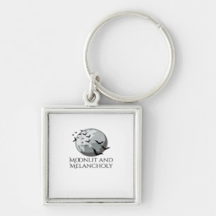 Whimsigoth Ink – Mystical Forests, Moons & Magic M Keychain