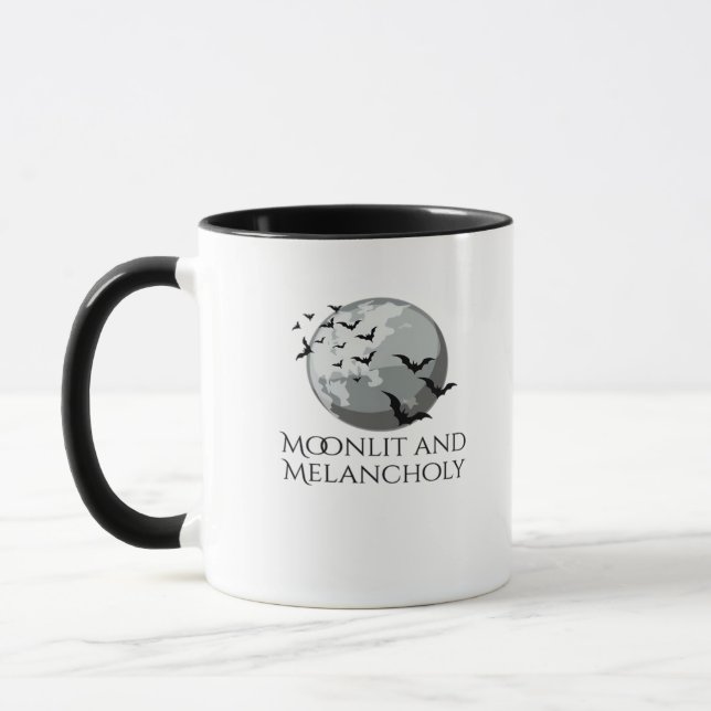 Whimsigoth Ink – Mystical Forests, Moons & Magic M Mug (Left)