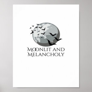 Whimsigoth Ink – Mystical Forests, Moons & Magic M Poster