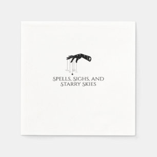 Whimsigoth Ink – Mystical Forests, Moons & Magic O Napkin