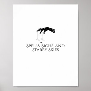 Whimsigoth Ink – Mystical Forests, Moons & Magic O Poster