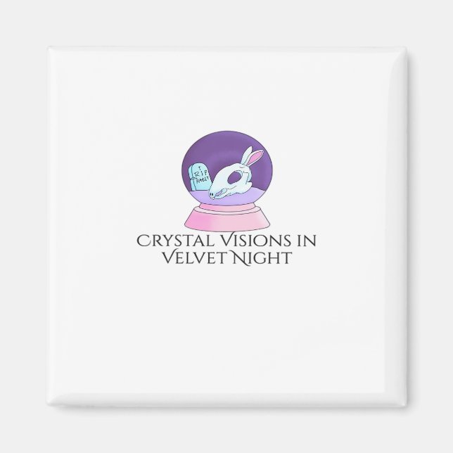 Whimsigoth Ink – Mystical Forests, Moons & Magic R Magnet (Front)