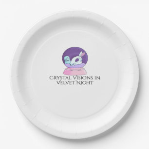 Whimsigoth Ink – Mystical Forests, Moons & Magic R Paper Plate