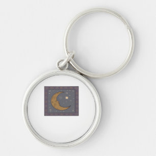 Whimsigoth Moon Classic Keychain